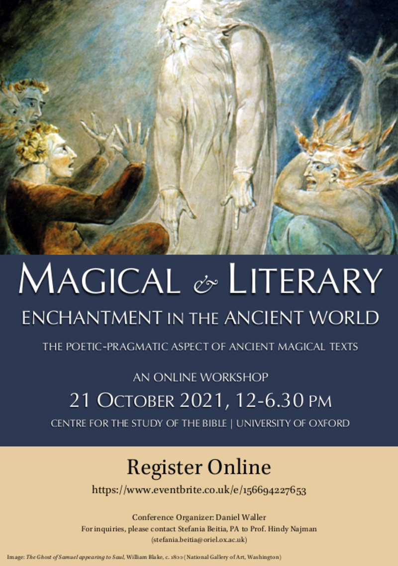 Magical & Literary Enchantment in the Ancient World