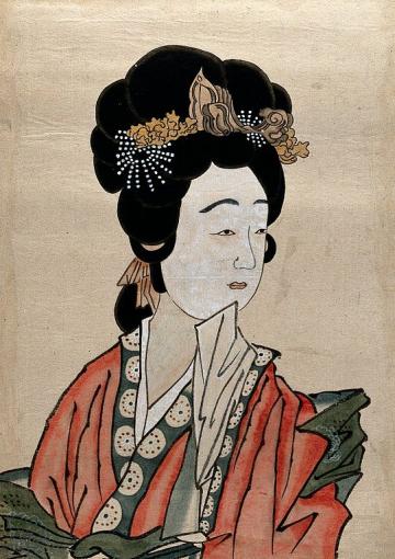V0046792 A Japanese woman Credit: Wellcome Library, London. Wellcome Images V0046792 A Japanese woman Credit: Wellcome Library, London. Wellcome Images